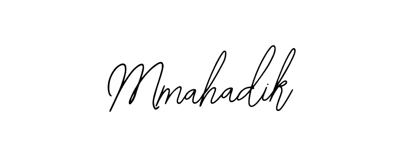 Also You can easily find your signature by using the search form. We will create Mmahadik name handwritten signature images for you free of cost using Bearetta-2O07w sign style. Mmahadik signature style 12 images and pictures png