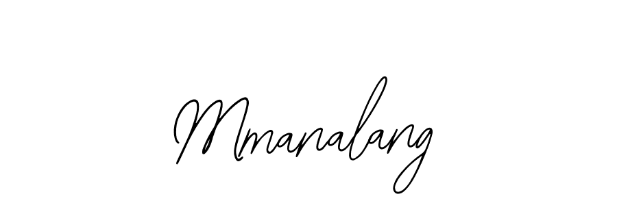 Make a beautiful signature design for name Mmanalang. With this signature (Bearetta-2O07w) style, you can create a handwritten signature for free. Mmanalang signature style 12 images and pictures png