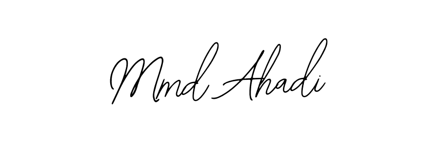if you are searching for the best signature style for your name Mmd Ahadi. so please give up your signature search. here we have designed multiple signature styles  using Bearetta-2O07w. Mmd Ahadi signature style 12 images and pictures png