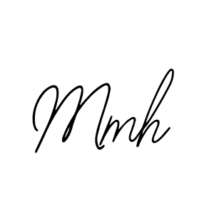 You should practise on your own different ways (Bearetta-2O07w) to write your name (Mmh) in signature. don't let someone else do it for you. Mmh signature style 12 images and pictures png