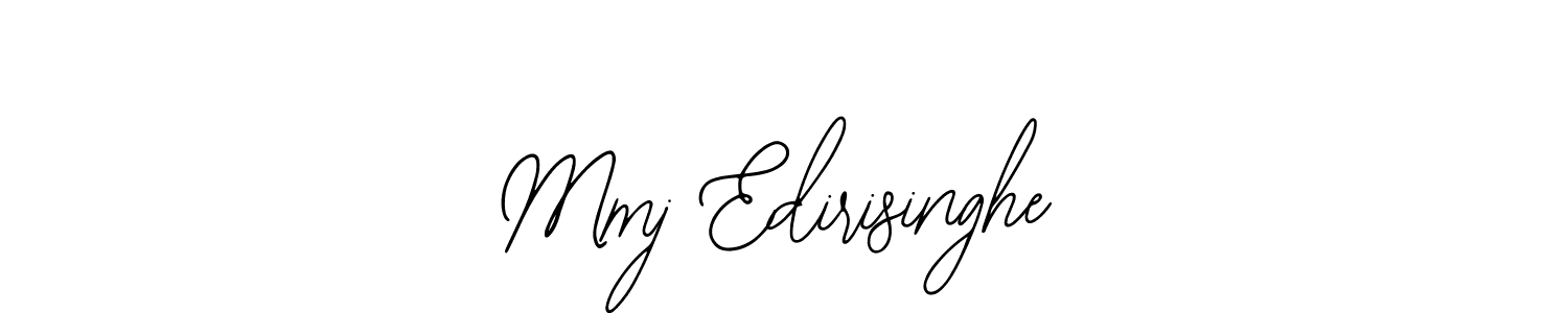 Make a beautiful signature design for name Mmj Edirisinghe. With this signature (Bearetta-2O07w) style, you can create a handwritten signature for free. Mmj Edirisinghe signature style 12 images and pictures png