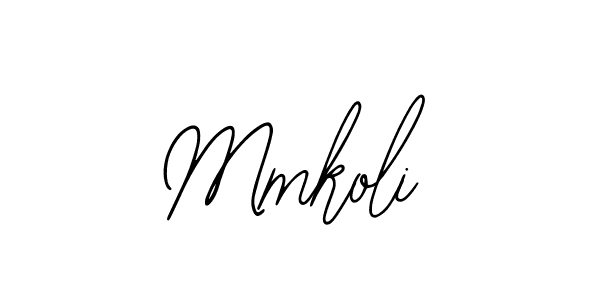 How to make Mmkoli signature? Bearetta-2O07w is a professional autograph style. Create handwritten signature for Mmkoli name. Mmkoli signature style 12 images and pictures png