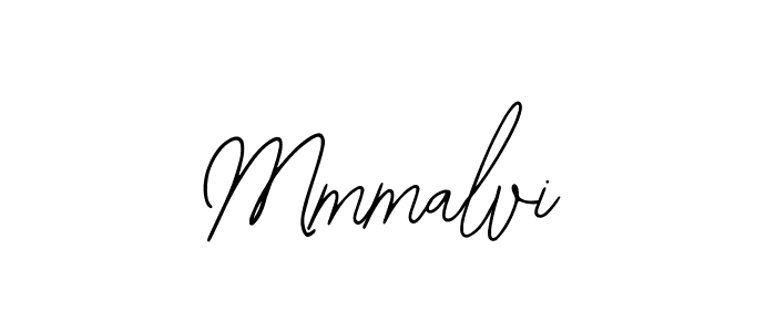 How to make Mmmalvi signature? Bearetta-2O07w is a professional autograph style. Create handwritten signature for Mmmalvi name. Mmmalvi signature style 12 images and pictures png