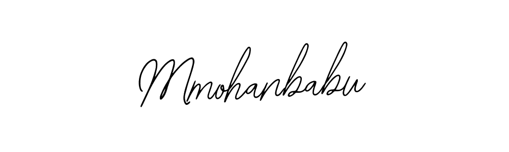 Also we have Mmohanbabu name is the best signature style. Create professional handwritten signature collection using Bearetta-2O07w autograph style. Mmohanbabu signature style 12 images and pictures png