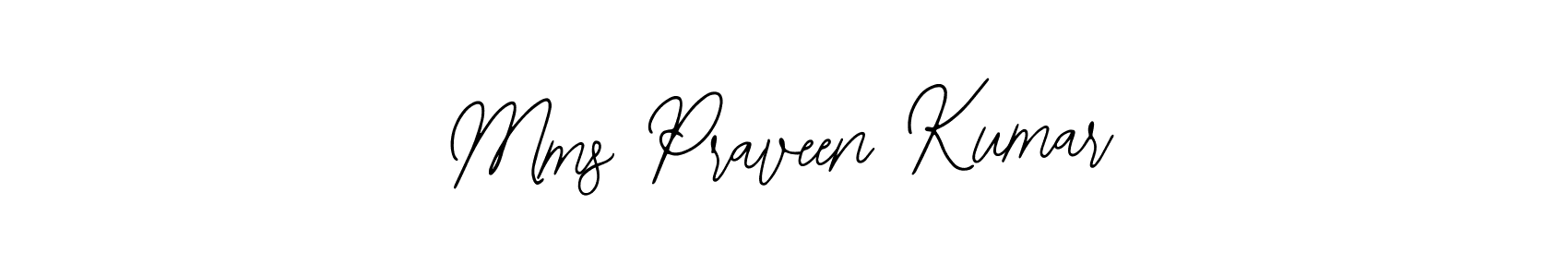 Bearetta-2O07w is a professional signature style that is perfect for those who want to add a touch of class to their signature. It is also a great choice for those who want to make their signature more unique. Get Mms Praveen Kumar name to fancy signature for free. Mms Praveen Kumar signature style 12 images and pictures png