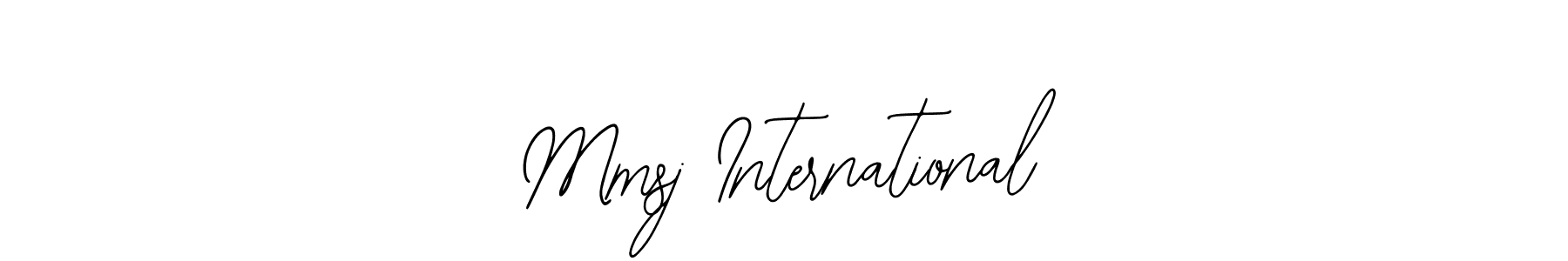See photos of Mmsj International official signature by Spectra . Check more albums & portfolios. Read reviews & check more about Bearetta-2O07w font. Mmsj International signature style 12 images and pictures png