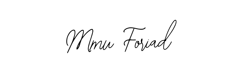 Make a beautiful signature design for name Mmu Foriad. With this signature (Bearetta-2O07w) style, you can create a handwritten signature for free. Mmu Foriad signature style 12 images and pictures png