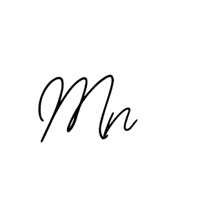 Create a beautiful signature design for name Mn . With this signature (Bearetta-2O07w) fonts, you can make a handwritten signature for free. Mn  signature style 12 images and pictures png