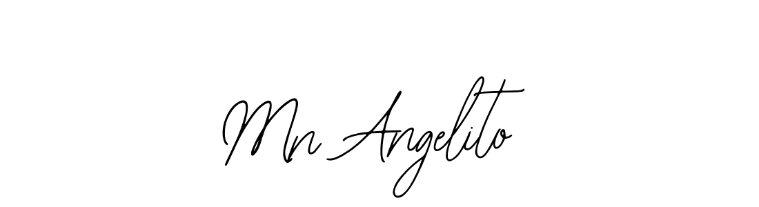 How to Draw Mn Angelito signature style? Bearetta-2O07w is a latest design signature styles for name Mn Angelito. Mn Angelito signature style 12 images and pictures png