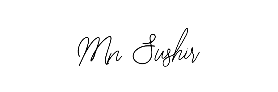 It looks lik you need a new signature style for name Mn Sushir. Design unique handwritten (Bearetta-2O07w) signature with our free signature maker in just a few clicks. Mn Sushir signature style 12 images and pictures png