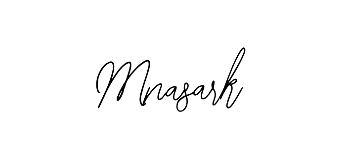 Mnasark stylish signature style. Best Handwritten Sign (Bearetta-2O07w) for my name. Handwritten Signature Collection Ideas for my name Mnasark. Mnasark signature style 12 images and pictures png