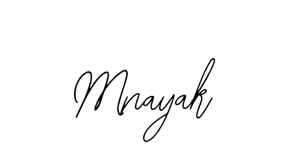 Also we have Mnayak name is the best signature style. Create professional handwritten signature collection using Bearetta-2O07w autograph style. Mnayak signature style 12 images and pictures png