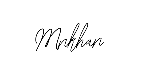 You should practise on your own different ways (Bearetta-2O07w) to write your name (Mnkhan) in signature. don't let someone else do it for you. Mnkhan signature style 12 images and pictures png