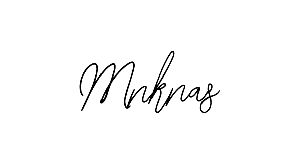 Mnknas stylish signature style. Best Handwritten Sign (Bearetta-2O07w) for my name. Handwritten Signature Collection Ideas for my name Mnknas. Mnknas signature style 12 images and pictures png