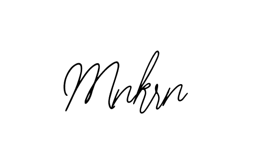 You should practise on your own different ways (Bearetta-2O07w) to write your name (Mnkrn) in signature. don't let someone else do it for you. Mnkrn signature style 12 images and pictures png