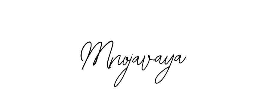 How to make Mnojavaya name signature. Use Bearetta-2O07w style for creating short signs online. This is the latest handwritten sign. Mnojavaya signature style 12 images and pictures png