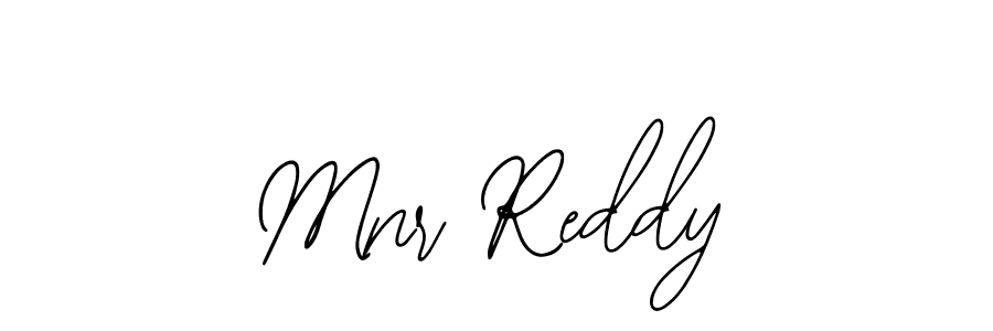 Design your own signature with our free online signature maker. With this signature software, you can create a handwritten (Bearetta-2O07w) signature for name Mnr Reddy. Mnr Reddy signature style 12 images and pictures png
