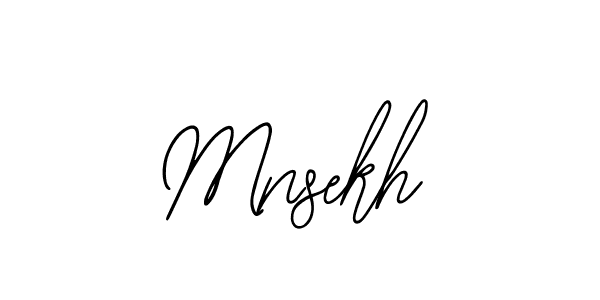 It looks lik you need a new signature style for name Mnsekh. Design unique handwritten (Bearetta-2O07w) signature with our free signature maker in just a few clicks. Mnsekh signature style 12 images and pictures png