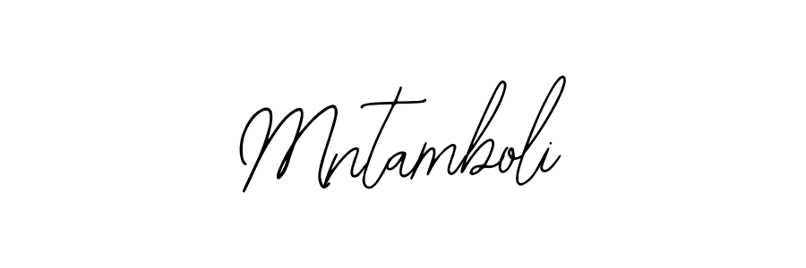 Use a signature maker to create a handwritten signature online. With this signature software, you can design (Bearetta-2O07w) your own signature for name Mntamboli. Mntamboli signature style 12 images and pictures png