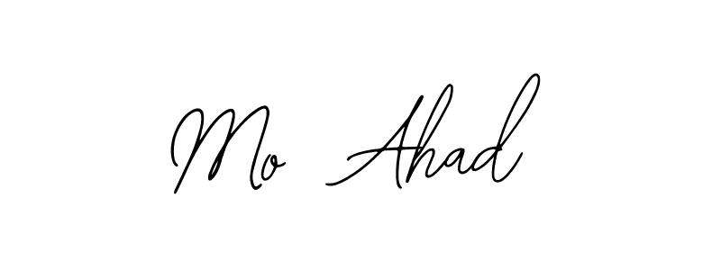 This is the best signature style for the Mo  Ahad name. Also you like these signature font (Bearetta-2O07w). Mix name signature. Mo  Ahad signature style 12 images and pictures png