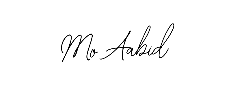 Use a signature maker to create a handwritten signature online. With this signature software, you can design (Bearetta-2O07w) your own signature for name Mo Aabid. Mo Aabid signature style 12 images and pictures png