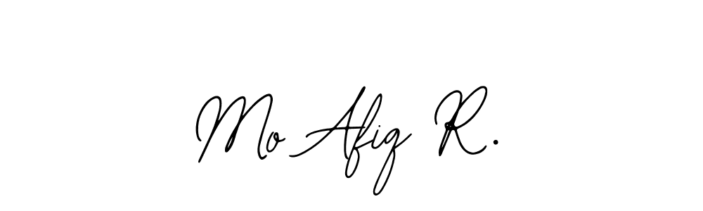 How to make Mo Afiq R. name signature. Use Bearetta-2O07w style for creating short signs online. This is the latest handwritten sign. Mo Afiq R. signature style 12 images and pictures png