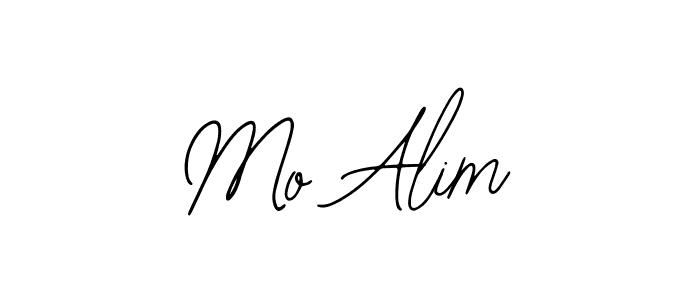 Use a signature maker to create a handwritten signature online. With this signature software, you can design (Bearetta-2O07w) your own signature for name Mo Alim. Mo Alim signature style 12 images and pictures png