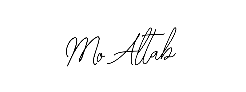 Make a beautiful signature design for name Mo Altab. With this signature (Bearetta-2O07w) style, you can create a handwritten signature for free. Mo Altab signature style 12 images and pictures png