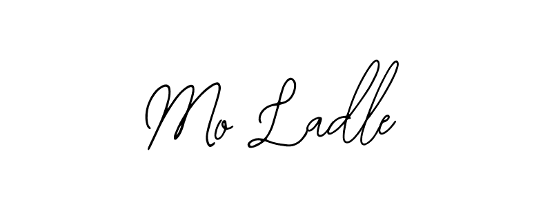 Also You can easily find your signature by using the search form. We will create Mo Ladle name handwritten signature images for you free of cost using Bearetta-2O07w sign style. Mo Ladle signature style 12 images and pictures png