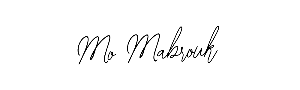 Design your own signature with our free online signature maker. With this signature software, you can create a handwritten (Bearetta-2O07w) signature for name Mo Mabrouk. Mo Mabrouk signature style 12 images and pictures png