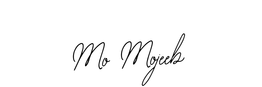 Also we have Mo Mojeeb name is the best signature style. Create professional handwritten signature collection using Bearetta-2O07w autograph style. Mo Mojeeb signature style 12 images and pictures png