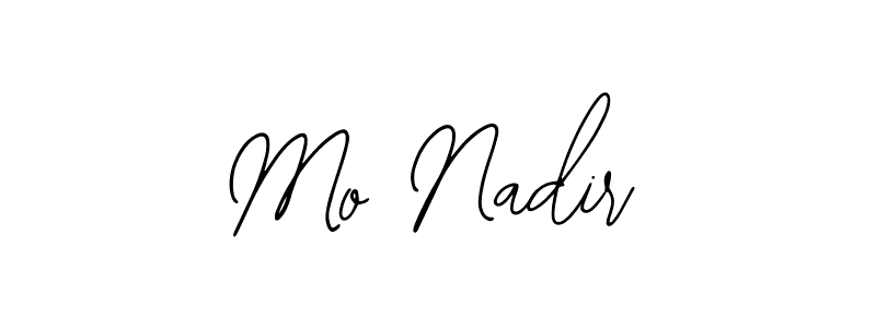 Bearetta-2O07w is a professional signature style that is perfect for those who want to add a touch of class to their signature. It is also a great choice for those who want to make their signature more unique. Get Mo Nadir name to fancy signature for free. Mo Nadir signature style 12 images and pictures png