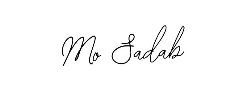 Make a beautiful signature design for name Mo Sadab. Use this online signature maker to create a handwritten signature for free. Mo Sadab signature style 12 images and pictures png