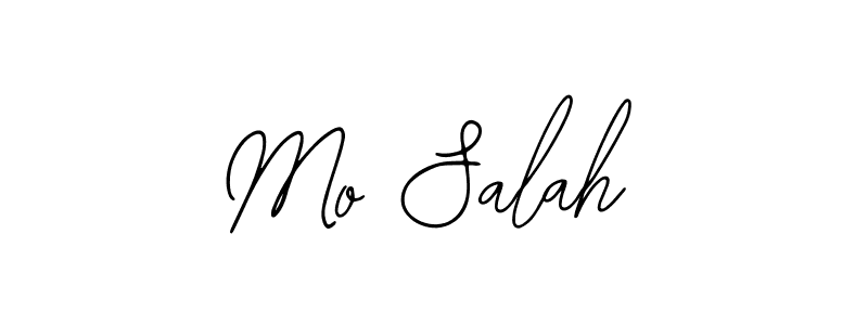 You should practise on your own different ways (Bearetta-2O07w) to write your name (Mo Salah) in signature. don't let someone else do it for you. Mo Salah signature style 12 images and pictures png