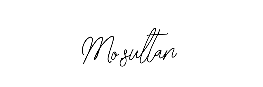 How to make Mo.sultan name signature. Use Bearetta-2O07w style for creating short signs online. This is the latest handwritten sign. Mo.sultan signature style 12 images and pictures png