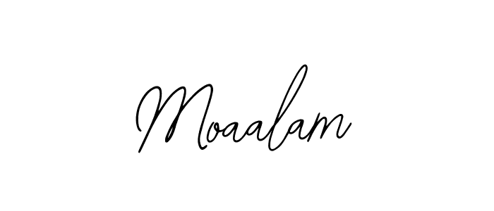 It looks lik you need a new signature style for name Moaalam. Design unique handwritten (Bearetta-2O07w) signature with our free signature maker in just a few clicks. Moaalam signature style 12 images and pictures png