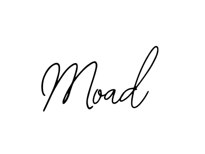 Moad stylish signature style. Best Handwritten Sign (Bearetta-2O07w) for my name. Handwritten Signature Collection Ideas for my name Moad. Moad signature style 12 images and pictures png