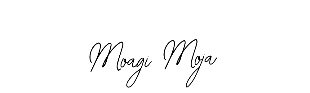 Similarly Bearetta-2O07w is the best handwritten signature design. Signature creator online .You can use it as an online autograph creator for name Moagi Moja. Moagi Moja signature style 12 images and pictures png