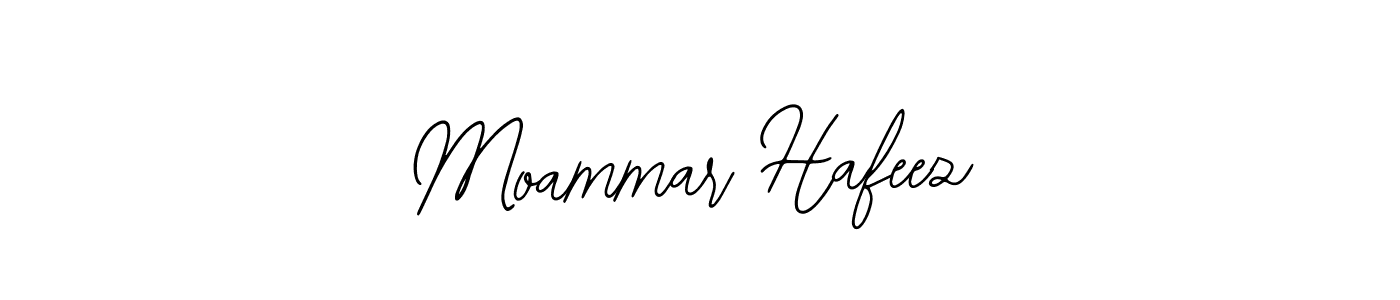 Moammar Hafeez stylish signature style. Best Handwritten Sign (Bearetta-2O07w) for my name. Handwritten Signature Collection Ideas for my name Moammar Hafeez. Moammar Hafeez signature style 12 images and pictures png