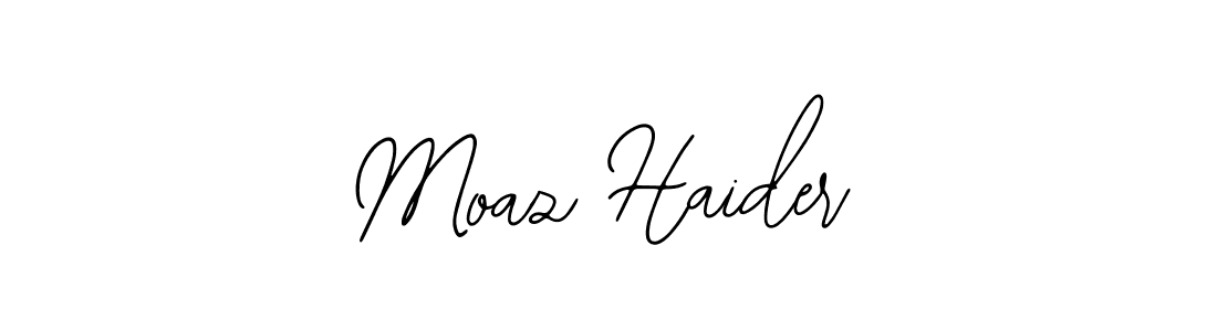 Create a beautiful signature design for name Moaz Haider. With this signature (Bearetta-2O07w) fonts, you can make a handwritten signature for free. Moaz Haider signature style 12 images and pictures png