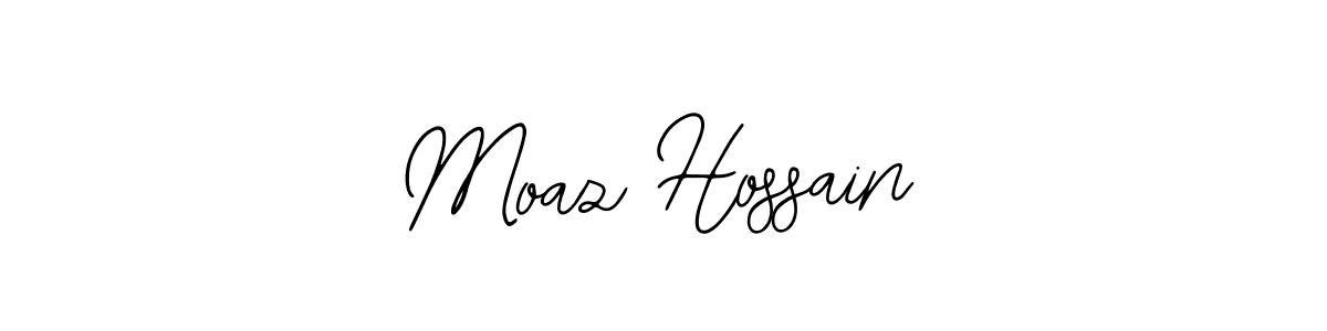 Design your own signature with our free online signature maker. With this signature software, you can create a handwritten (Bearetta-2O07w) signature for name Moaz Hossain. Moaz Hossain signature style 12 images and pictures png