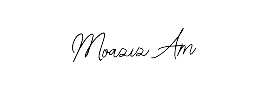 Moaziz Am stylish signature style. Best Handwritten Sign (Bearetta-2O07w) for my name. Handwritten Signature Collection Ideas for my name Moaziz Am. Moaziz Am signature style 12 images and pictures png