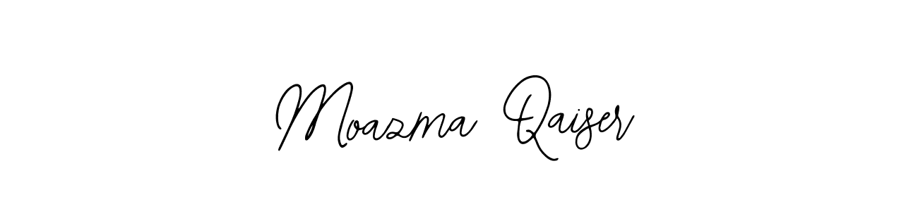 How to make Moazma Qaiser signature? Bearetta-2O07w is a professional autograph style. Create handwritten signature for Moazma Qaiser name. Moazma Qaiser signature style 12 images and pictures png