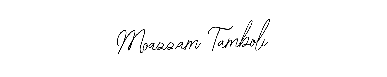 Also You can easily find your signature by using the search form. We will create Moazzam Tamboli name handwritten signature images for you free of cost using Bearetta-2O07w sign style. Moazzam Tamboli signature style 12 images and pictures png