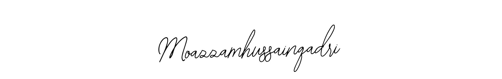 Use a signature maker to create a handwritten signature online. With this signature software, you can design (Bearetta-2O07w) your own signature for name Moazzamhussainqadri. Moazzamhussainqadri signature style 12 images and pictures png