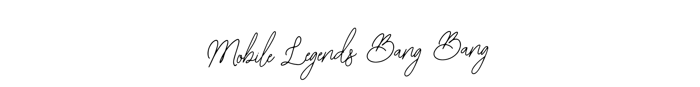 How to Draw Mobile Legends Bang Bang signature style? Bearetta-2O07w is a latest design signature styles for name Mobile Legends Bang Bang. Mobile Legends Bang Bang signature style 12 images and pictures png