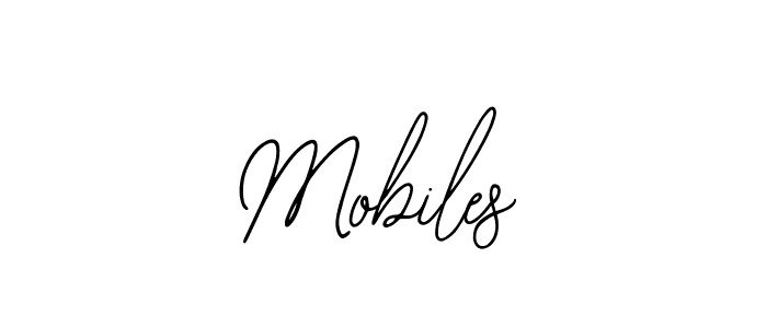 Use a signature maker to create a handwritten signature online. With this signature software, you can design (Bearetta-2O07w) your own signature for name Mobiles. Mobiles signature style 12 images and pictures png