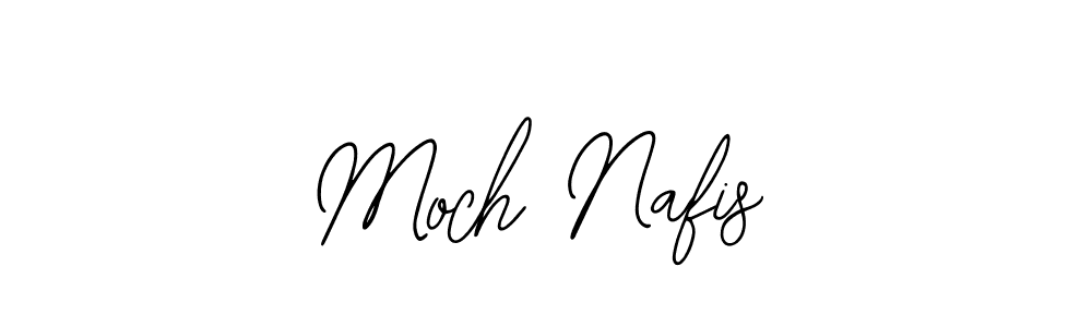 Design your own signature with our free online signature maker. With this signature software, you can create a handwritten (Bearetta-2O07w) signature for name Moch Nafis. Moch Nafis signature style 12 images and pictures png