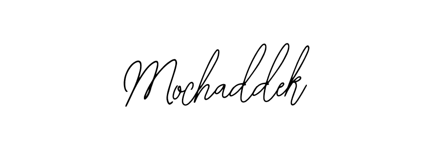 The best way (Bearetta-2O07w) to make a short signature is to pick only two or three words in your name. The name Mochaddek include a total of six letters. For converting this name. Mochaddek signature style 12 images and pictures png