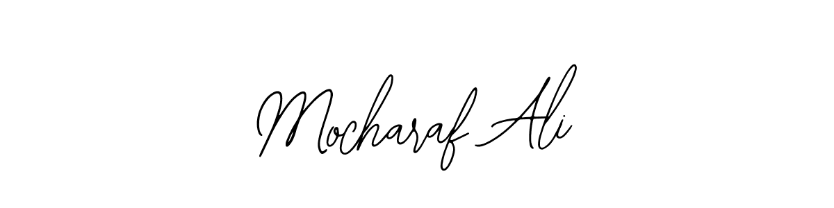 Design your own signature with our free online signature maker. With this signature software, you can create a handwritten (Bearetta-2O07w) signature for name Mocharaf Ali. Mocharaf Ali signature style 12 images and pictures png